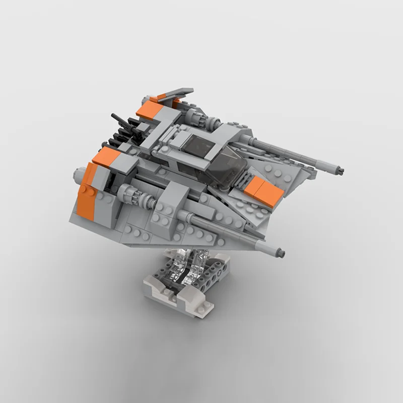 453pcs MOC Star Battle T Incom Airspeeder Hoth Rebel Model Building Blocks Architecture DIY Idea Kids Brick Christmas Gift Toy