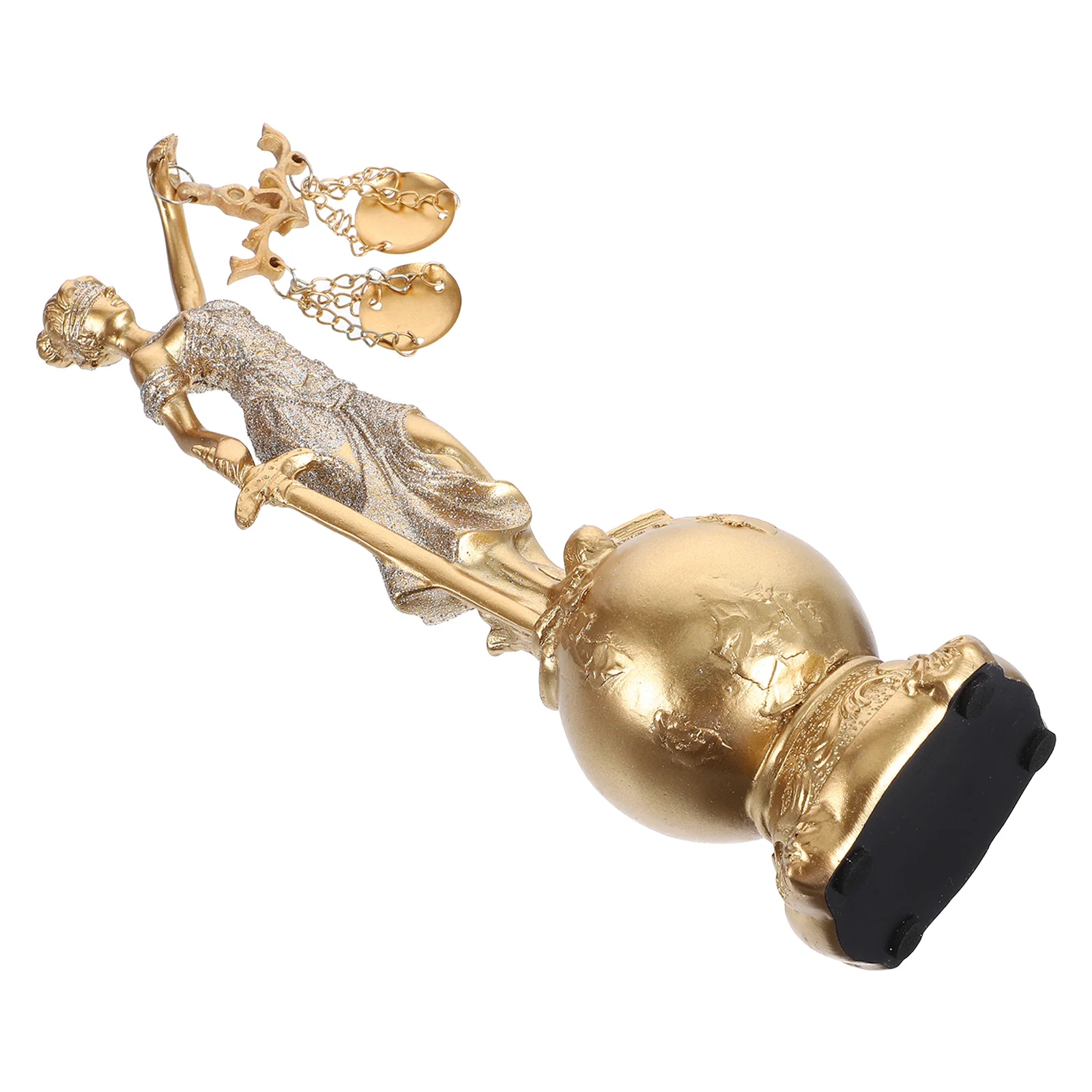 

1 Piece Fairness Goddess Statue Resin Sculpture Desk naments Lady Statuette Office Decor Classical Accents