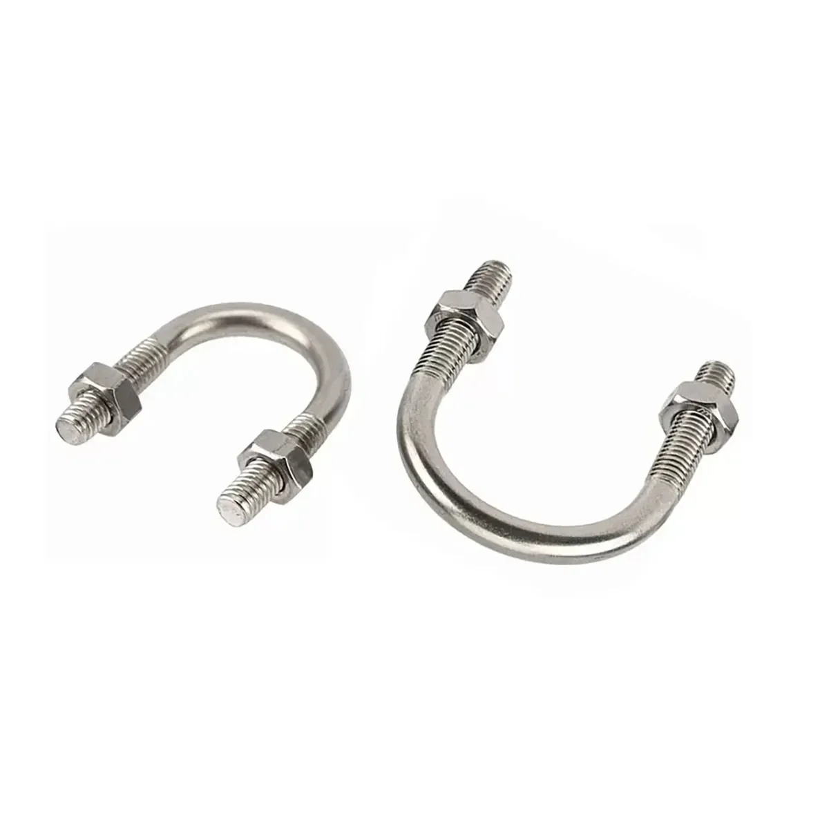 

304 Stainless Steel U-Shaped Screw/ Horseback Hoop/U-Shaped Bolt/Clip Pipe M6M8M10M12