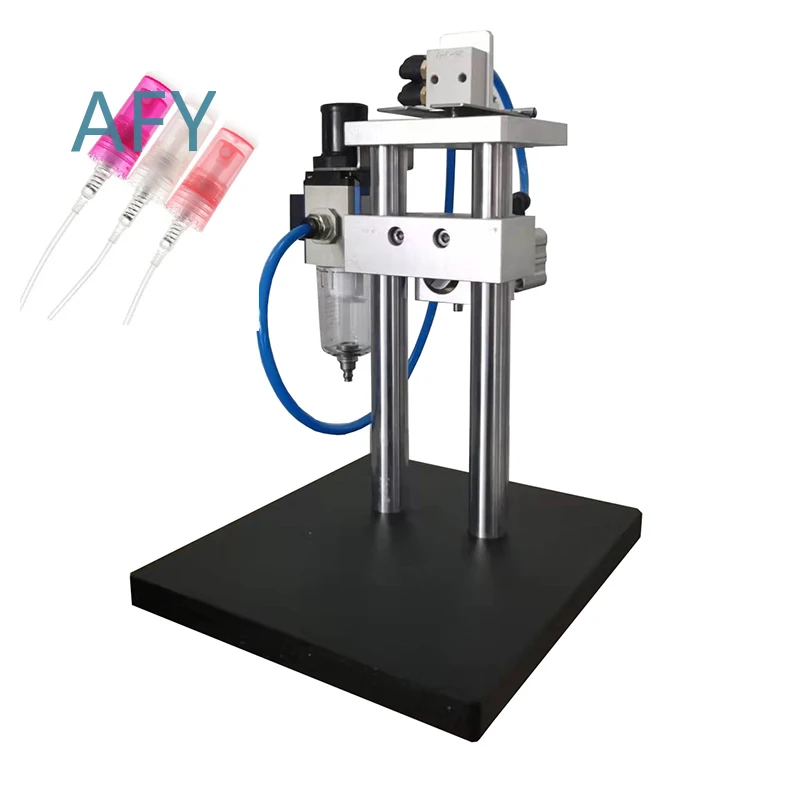 PVC Portable Bottle Protector for Perfume Pump Sprayer Plastic Tube Cutting Machine for DIY Cosmetics Packaging Tools