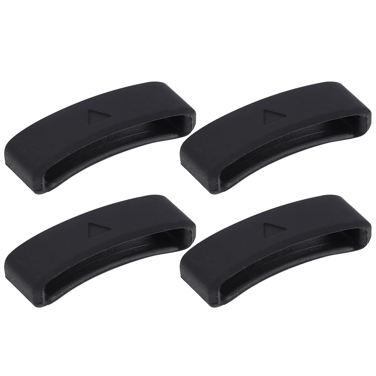 4PCS Loops Watch Strap Keeper Bands Keeper Retaining Holder for Smart Devices Durable Soft Replacement