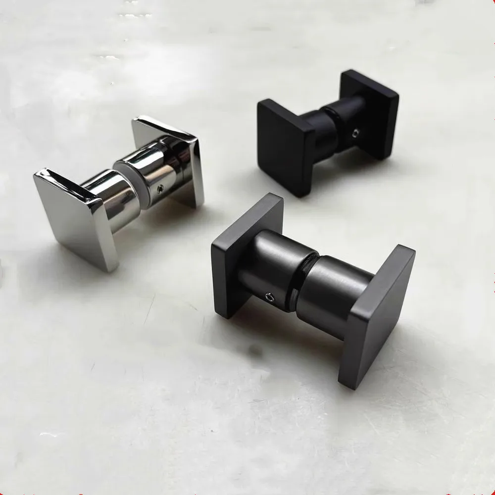 Fully solid 304 stainless steel single-hole shower room handle(SJ-5307D)