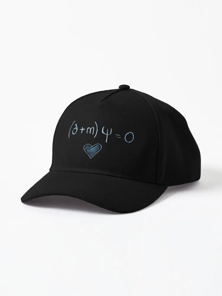 The Dirac Equation Baseball Cap Hat Luxury Brand Bobble Hat New In The Hat cute Military Tactical Caps Hats For Women Men's