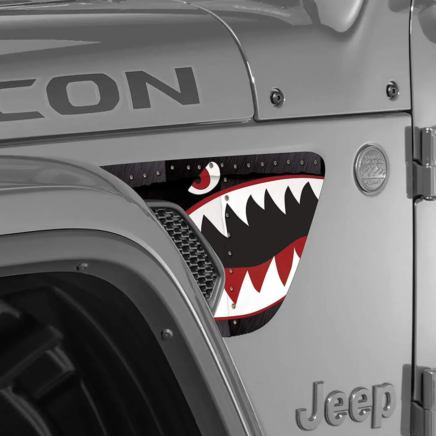 Car-Gear Vent Fender Graphics Kit 3M Vinyl Decal Wrap Compatible with Most Car