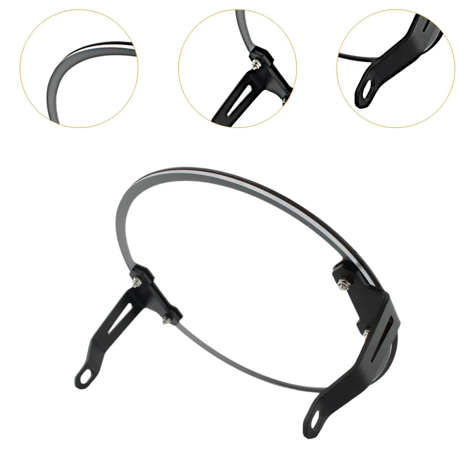 

Front Headlight Cover Replacement Diameter 20.5cm for Husqvarna Vitpilen 401