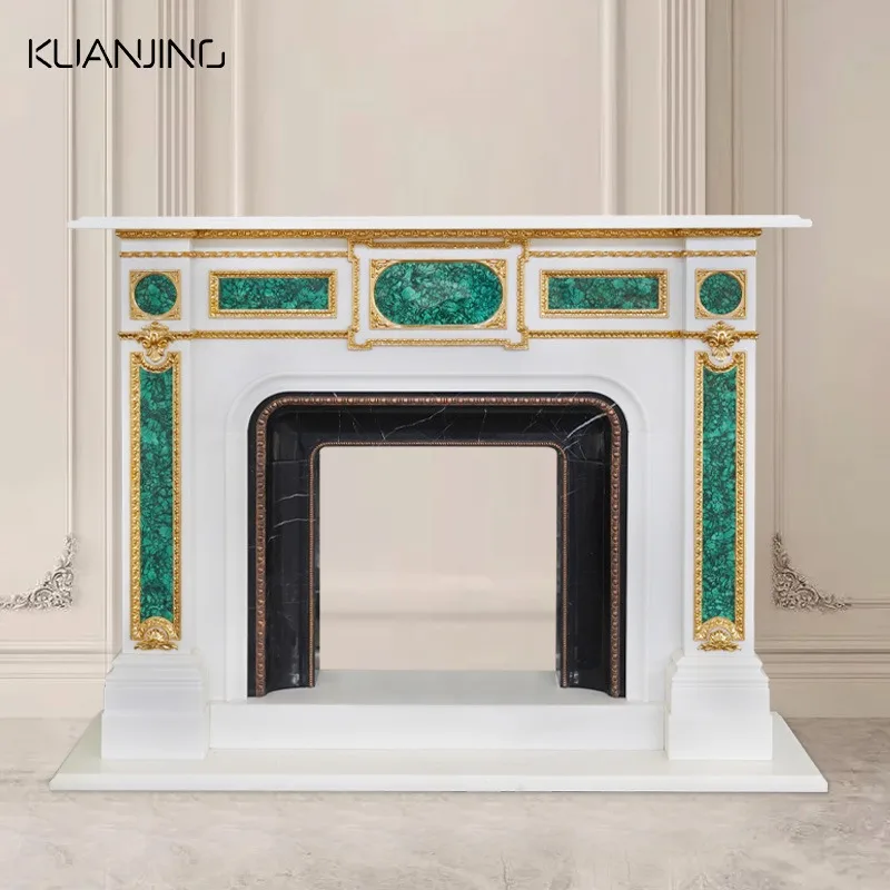 Home Decoration Marble Australian Luxury Hand Carved Fireplace Surround Freestanding Living Room Kitchen European Indoor