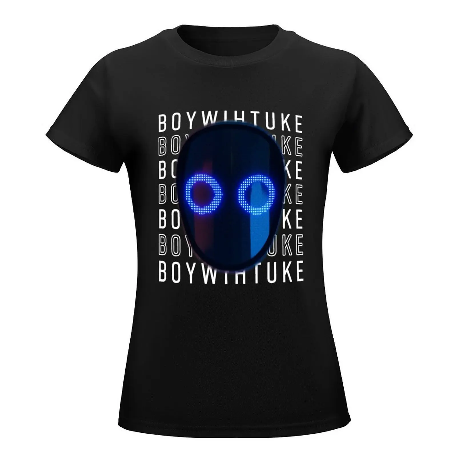 Boywithuke Face, Boywithuke Music T-Shirt female cute tops anime clothes Woman clothes