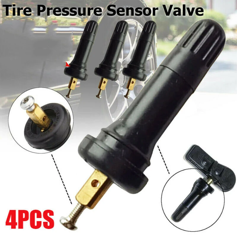 

4pcs Tyre Pressure Sensor Valve TPMS Stem Repair Kit For Ford Fiesta Focus Mondeo Tire Pressure Monitoring Tpms Wear Parts