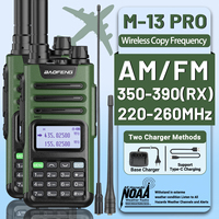 BaoFeng M-13 Pro Walkie Talkie Wireless Copy Frequency Type-C Charger Long Range Air Band High Power UV13 K5Ham Two Way Radio