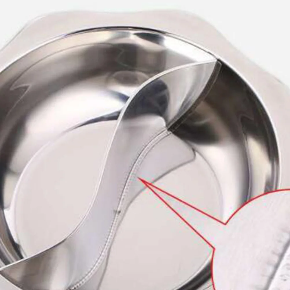 

Stainless Steel Multifunction Hot 30Cm Dual Pot For Induction Gas Cooker Non-Stick Family Restaurant Use Widened Handle Cookware