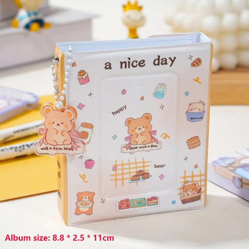 Cute PVC Photo Album 3 Inch 36 Pocket Idol Card Binder Collection Book Cartoon Photo Card Holder