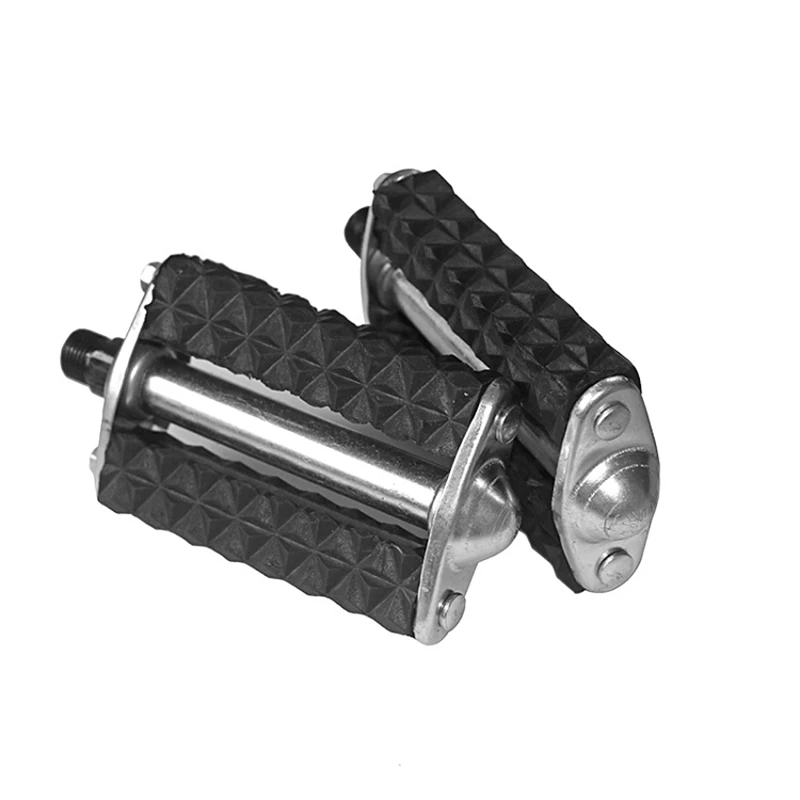 Retro 28 Inch Bike Pedal Rubber Black MTB Road Bicycle Tricycle Cycling Parts Vintage Old Style Pedals