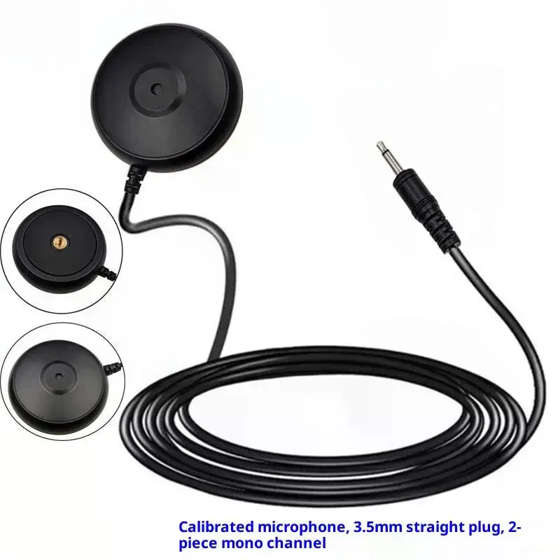 Microfone de calibração mcacc de 5m, substituição para receptor doméstico pioneiro av, plugue mono 20hz-16khz, resposta de frequência, 1 peça