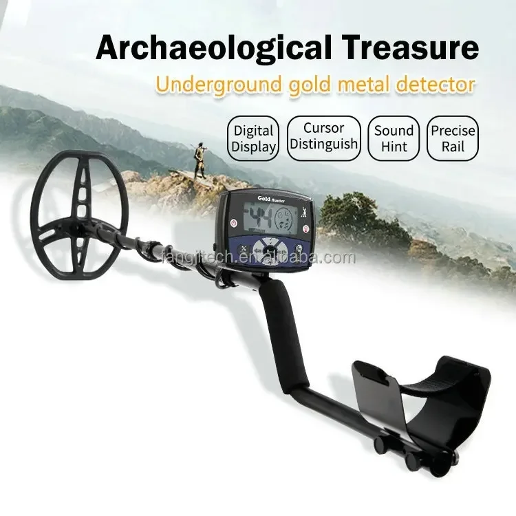 2025 Prodotti Premium Factory Miglior prezzo Ricerca ad alta sensibilità Gold Digger Hunter 2 m Max Metal Detector sotterraneo impermeabile