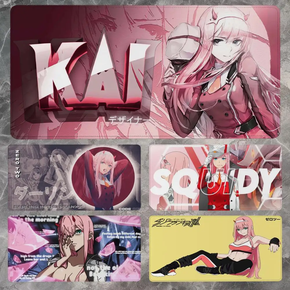 

Коврик для мыши Darling In The FranXX, 90x40 см, нескользящий игровой коврик для мыши, коврик для мыши для геймеров, коврик для механической клавиатуры, XXL коврик для стола