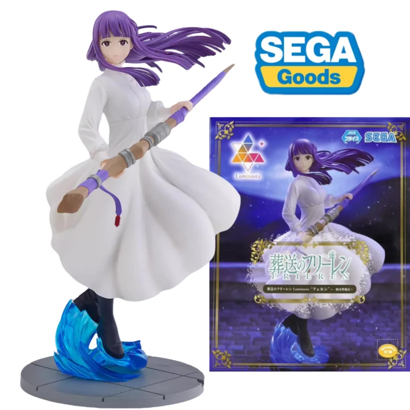 

В наличии оригинальная фигурка SEGA Luminasta Frieren: конец папоротника Beyond Journey's General Attack Magic, аниме-фигурка, модель, коллекция игрушек, подарки