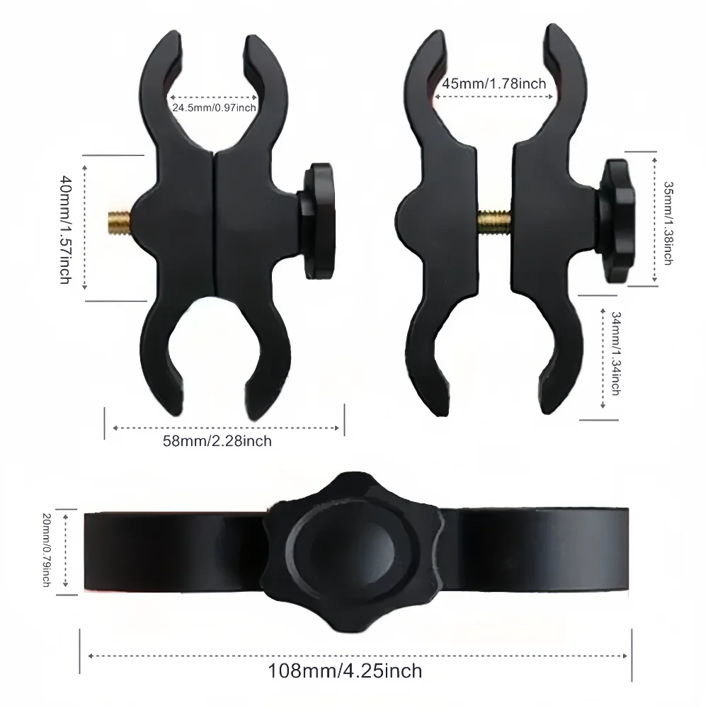 [Hochfeste] M70 LED-Taschenlampenhalterung | Halterung Geeignete Halterung Flash Taschenlampe Halter Front Licht Clip Clamp Taktische Jagd Gun