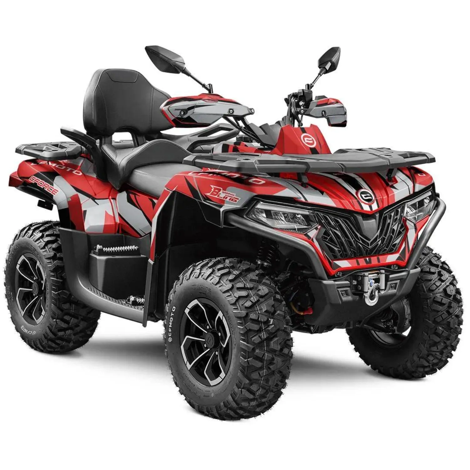 Motorcycle Body Fairing Sticker Decal Protective Quads / Atv 4x4 Full Graphic Kit For CFMOTO CFORCE 600 625 2020-2024 Design-14