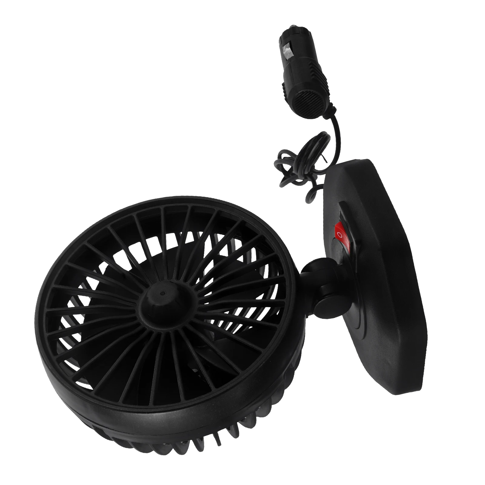 

Portable Usb Car Compact Mini For Vehicle Adjustable Speed Low Noise Small Electric For Travel Backseat Camping 12V Auto Fan Car