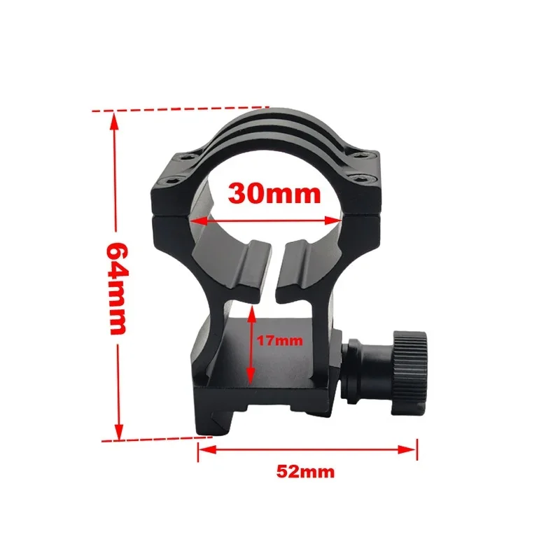 戦術的な取り付けベースアクセサリー、comp m2 m3、mk18、30mmリング直径のマウント