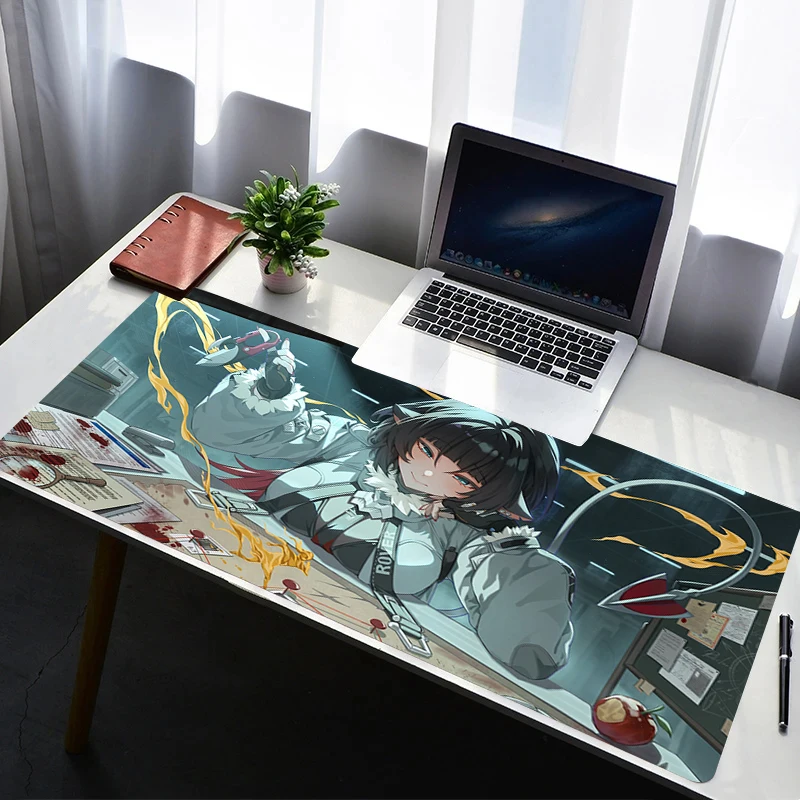 Mouse Pad Computer Gaming Accessories Mousepad Z-zenless Zone Zero Jane Doe Rubber Extended Desk Mat Laptop Gamer Keyboard Pad