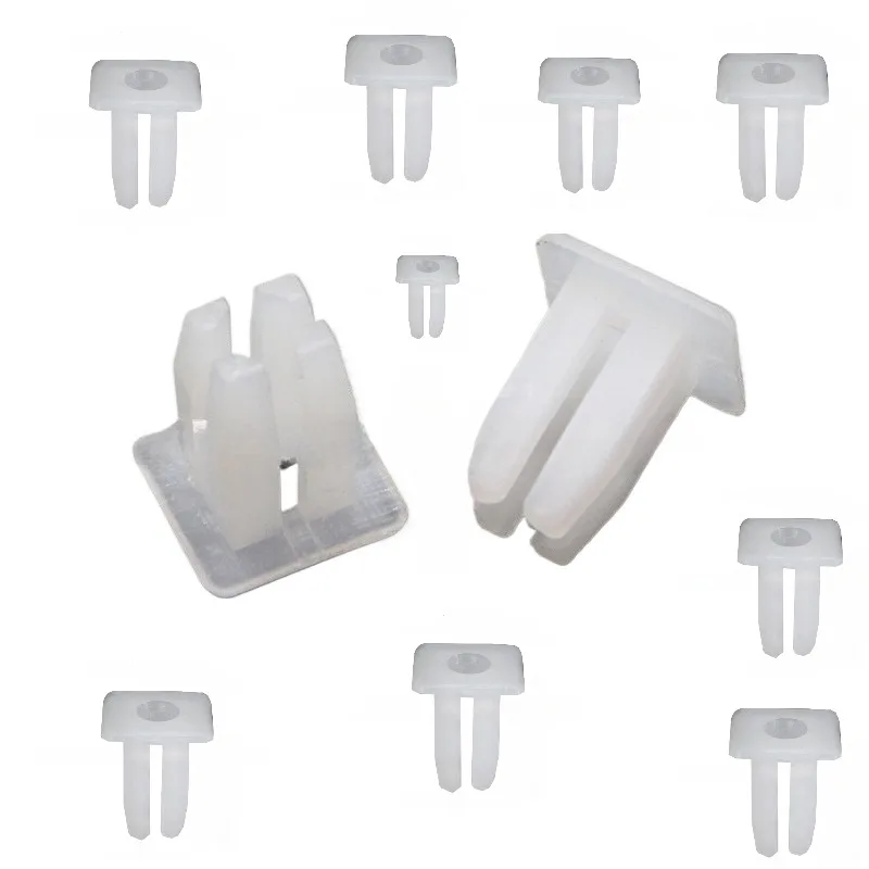 50pcs 3.5mm Suitable For Ford Chrysler Bumper Lining License Plate Fixing Screw Base Buckle 379830s Install High Cost-Effective