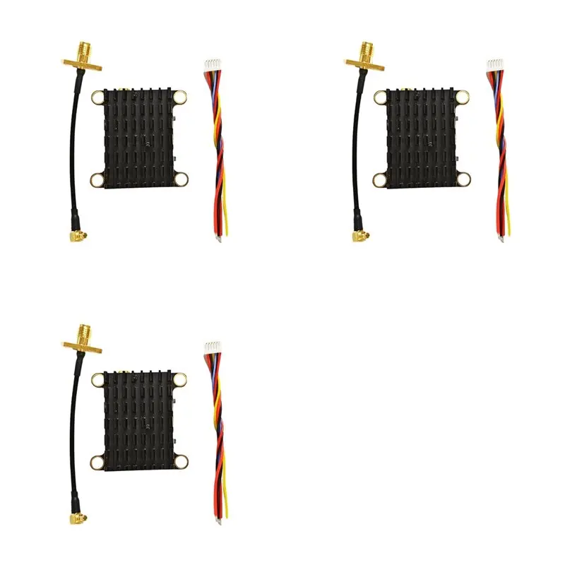 

【THANKSGIVING DAY】3X 5,8G 2W 1,6W VTX 5,8G 2000Mw NTSC/PAL FPV аудио-видео передатчик для FPV RC-дрона дальнего действия
