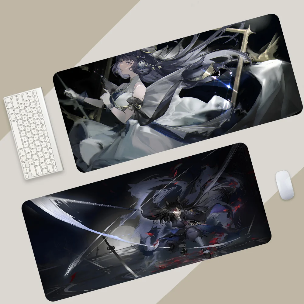 Gamer Arknights Keyboard Mousepad Mouse Mat Desk Mat With Pad Gaming Accessories Prime Gaming XXL Keyboard Pad Padding Mat