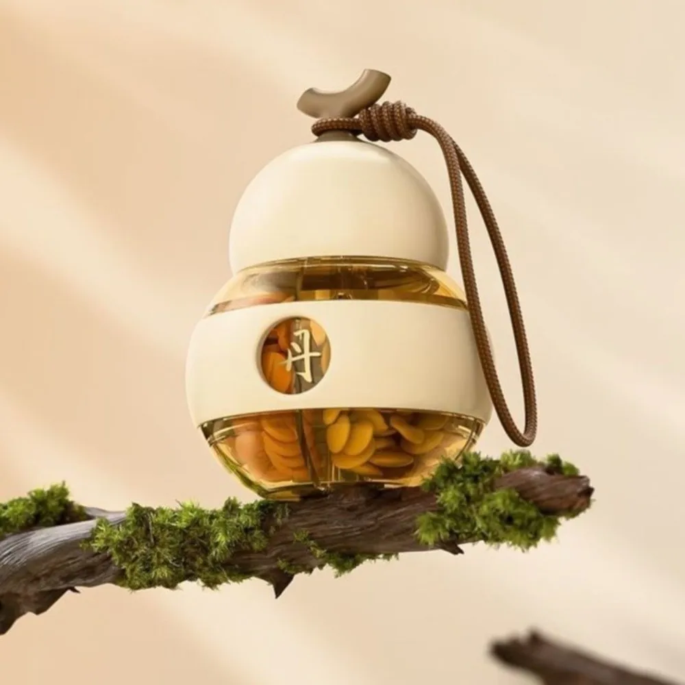 Multifunctional Small Gourd Pill Storage Box Moisture-Proof Dustproof Medicine Box Waterproof Plastic Pill Organizer Travel