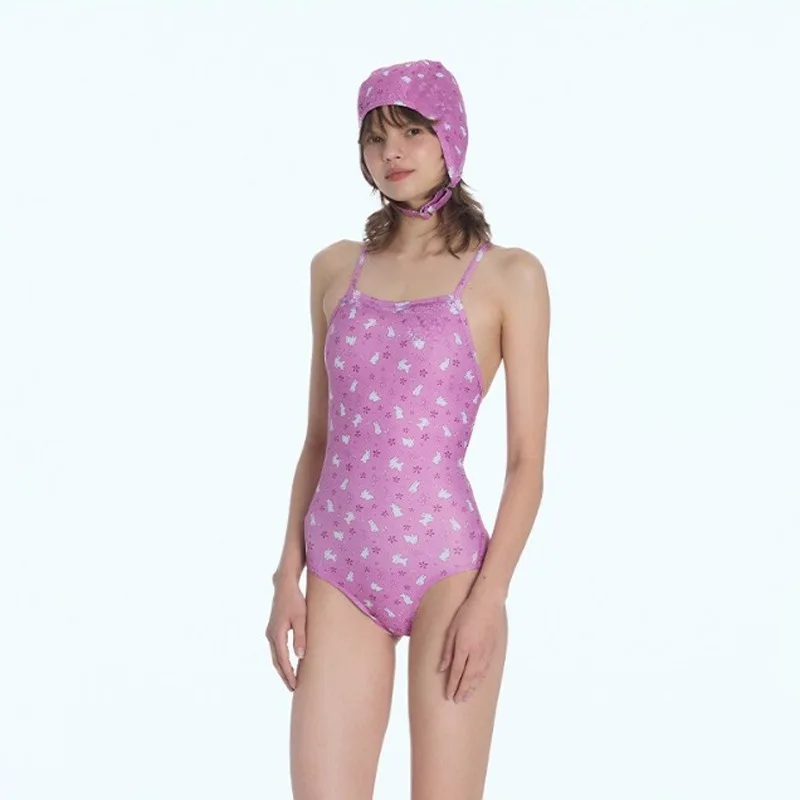Professional Speed Swimming Suits Women's One-Piece Competitive Swimmingwear  Design Quick-Dry Removable Chest Pad