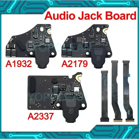 Bärbar dator A1932 A2179 A2337 Hörlursljuduttagskort 820-01124-A 820-01992-A 820-01929-A för MacBook Air 13 8 best sales 1932 - №5