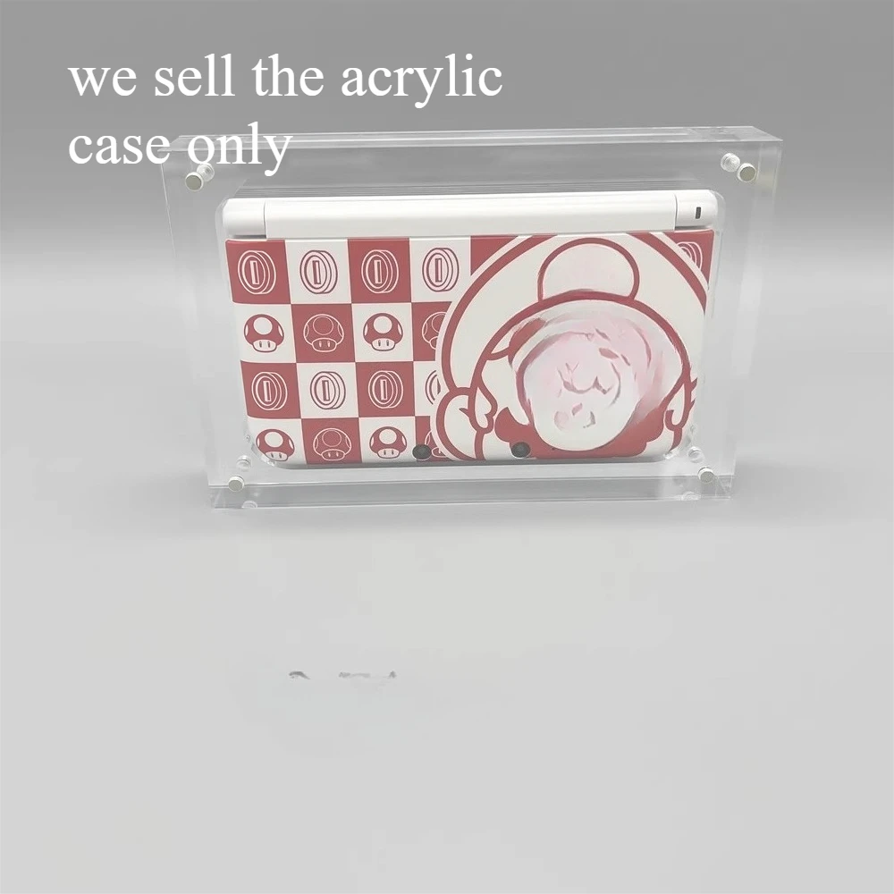 

High Transparency Acrylic Magnetic Cover Console Storage Box For Nintendo Old 3DSXL 3DSLL