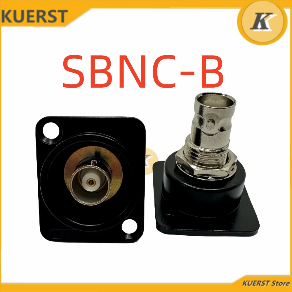 1-5PCS High quality D-type BNC module Q9 HD bus-to-bus connector 75 ohm socket SDI surveillance camera connector