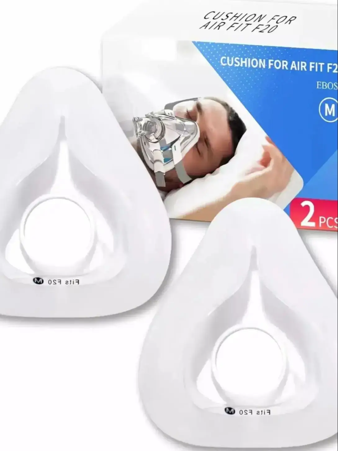 1 packHigh-End AirFit F20 Mask: Luxurious Soft and Enduring Oral-nasal Ventilator Mask