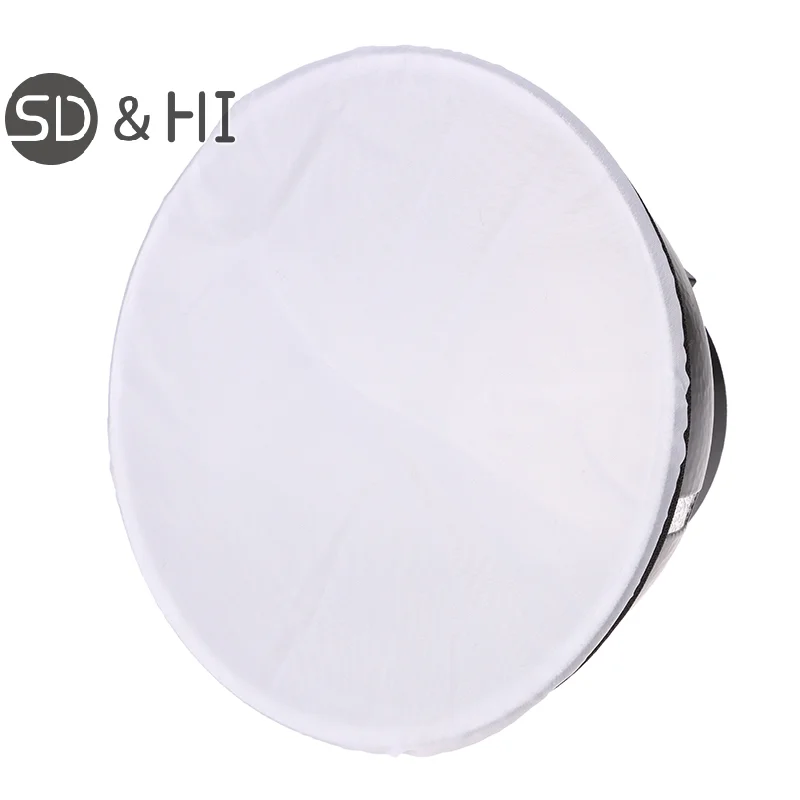 Photography Light Soft Diffuser Cloth for 18CM Standard Studio Strobe Reflector