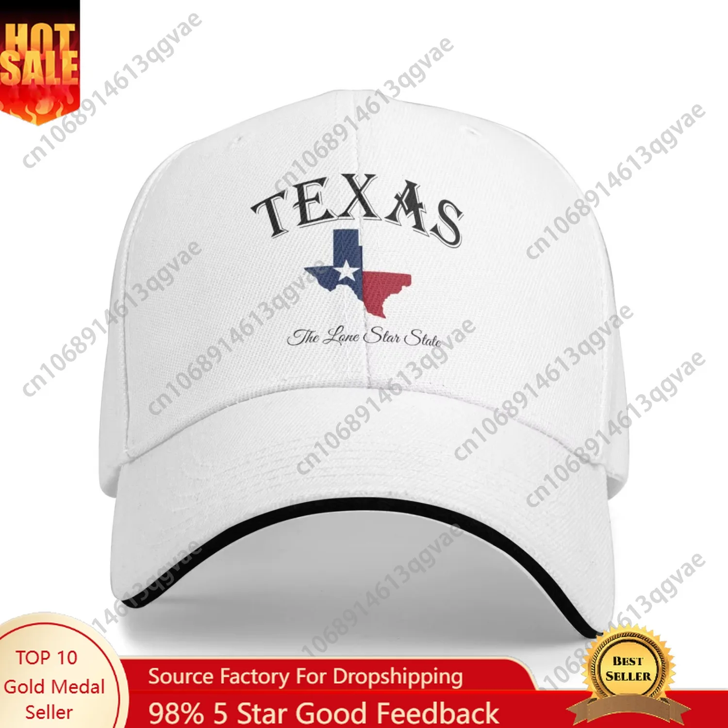 

Texas Trucker Hat Vibrant Heat Transfer Print Polyester Cap - Quick-Dry Outdoor Streetwear Adjustable Buckle Outdoor Leisure Hat
