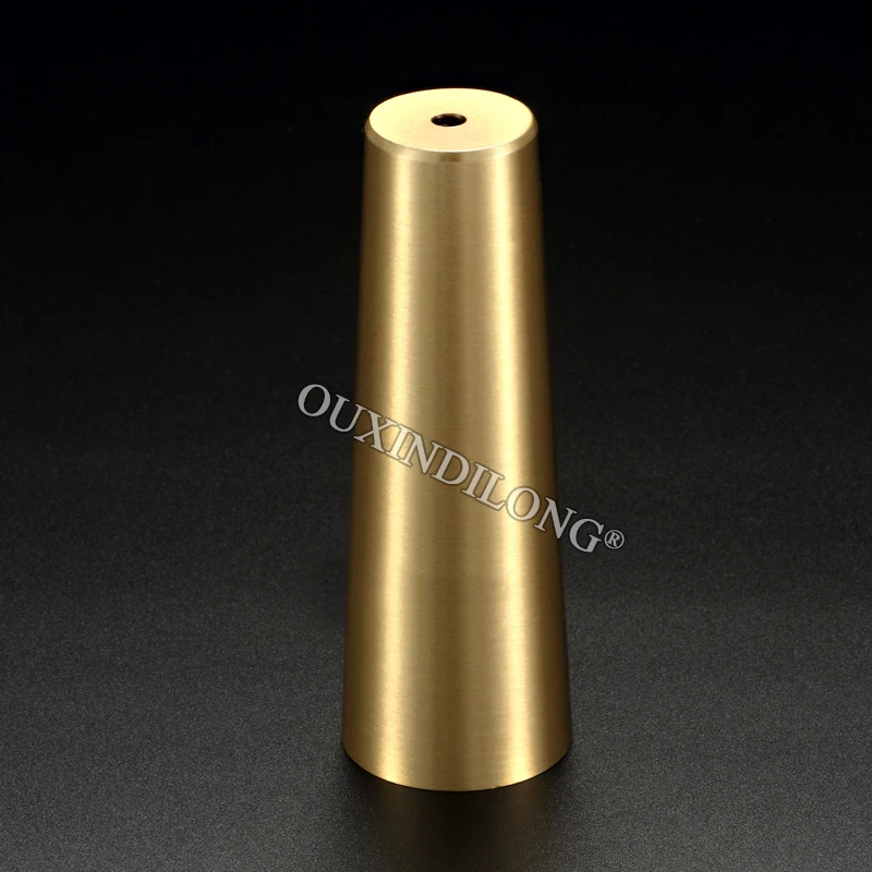 4PCS Brass Furniture Feet Cover Table Chair Sofa Brass Ferrules Cabinet Leg Feet Protector Cover Tube Cup Furniture Leg Ferrules