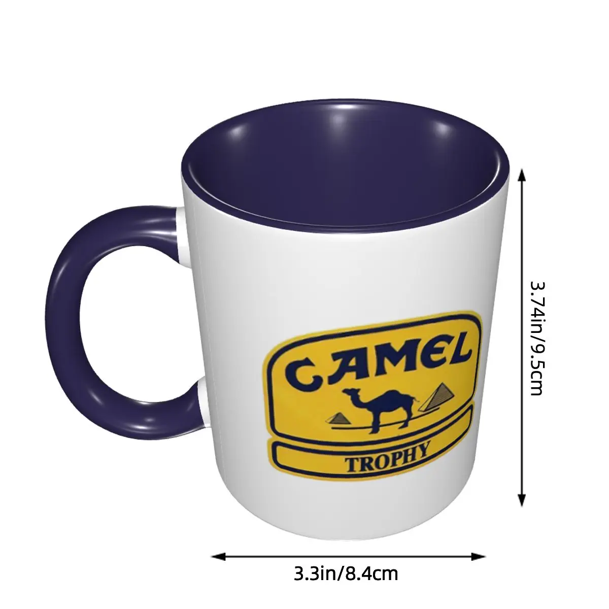 Camel Trophy Mug Funny Ceramic Coffee Cups Tea Mugs Milk Cup Drinkware Gifts for Woman Man