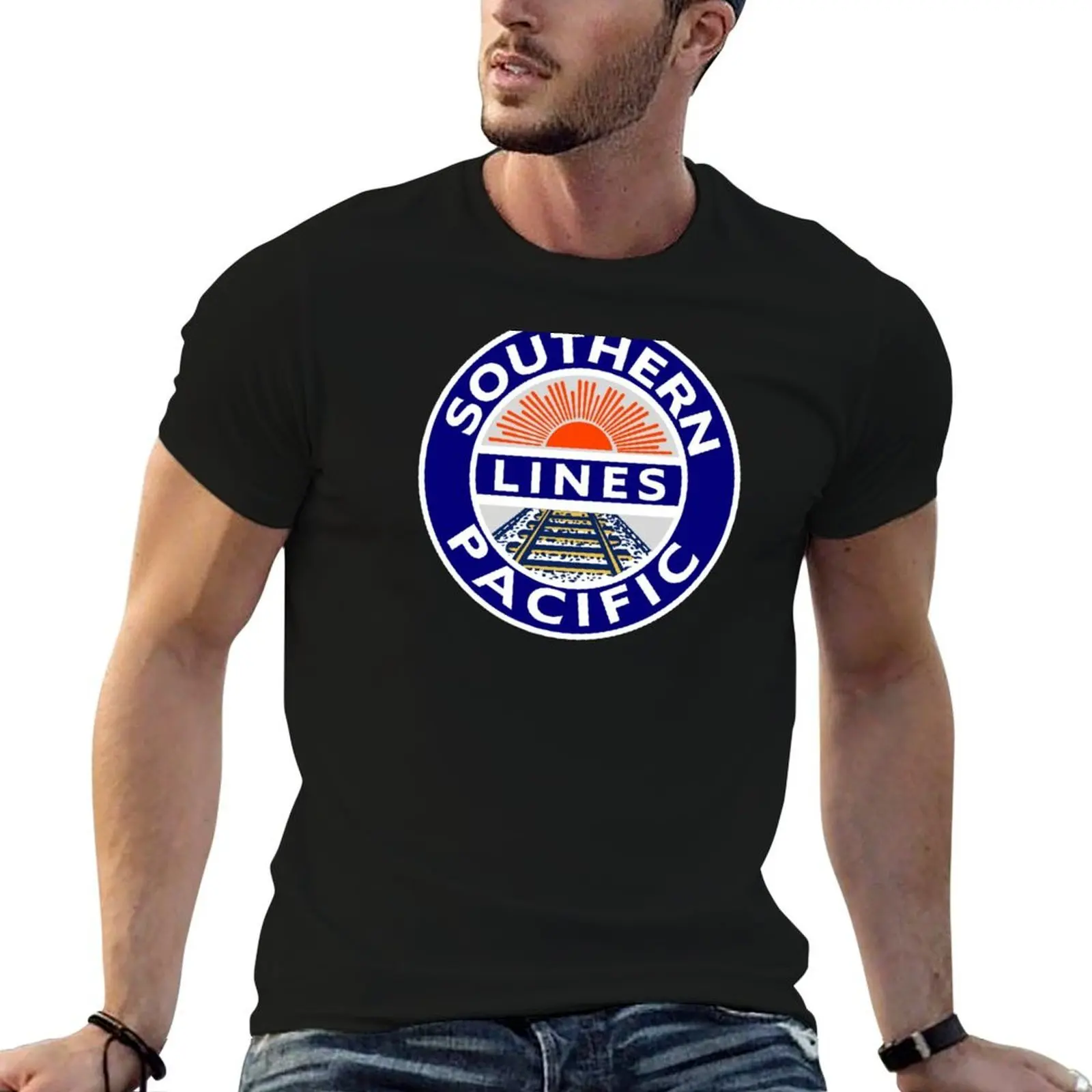 

Southern Pacific Lines - Railway Logo T-Shirt funny t shirts dark humor t shirt personalised essential t shirt T-shirt