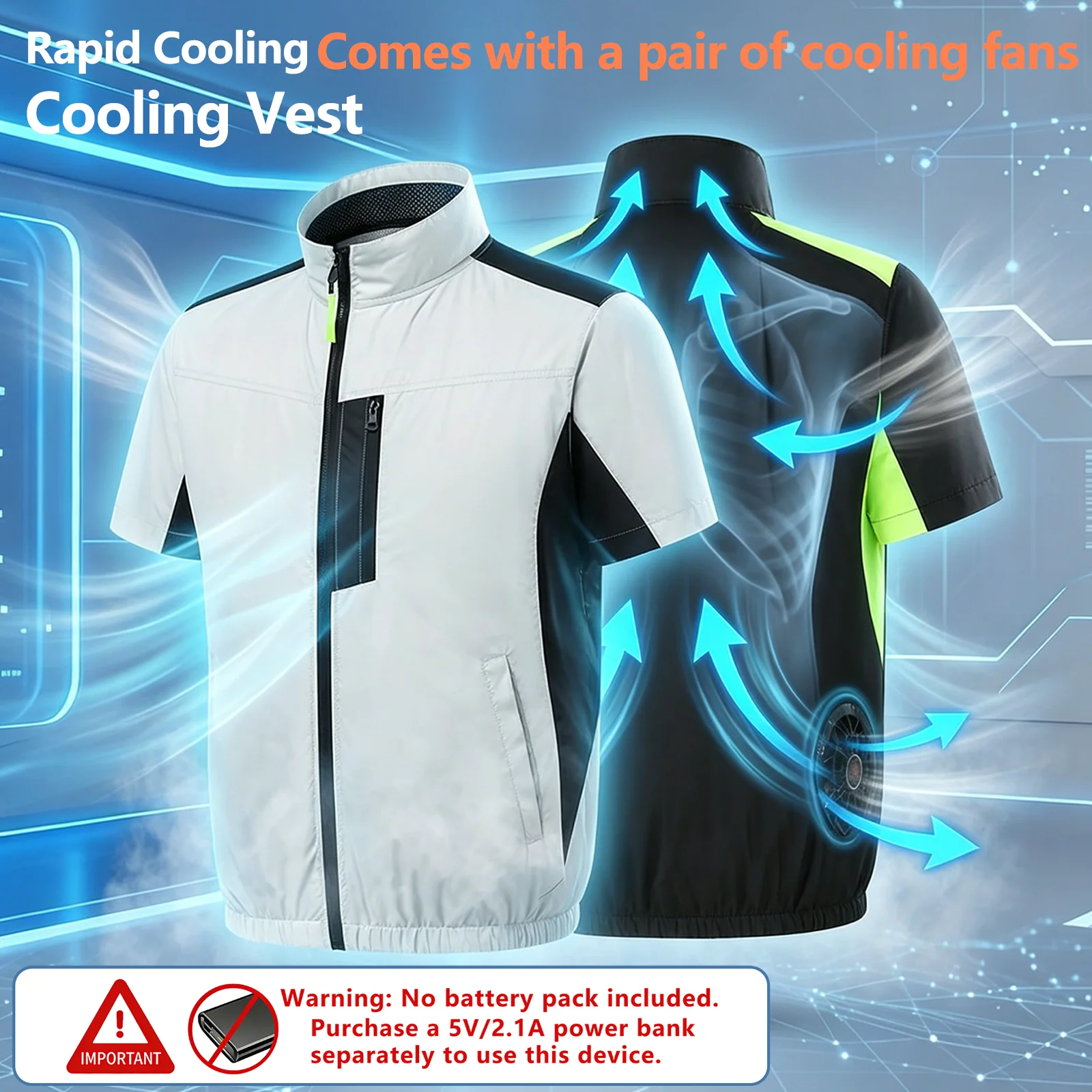 men's-fan-cooling-vest-with-2-cooling-fans-battery-pack-not-included-summer-air-cooled-work-jacket