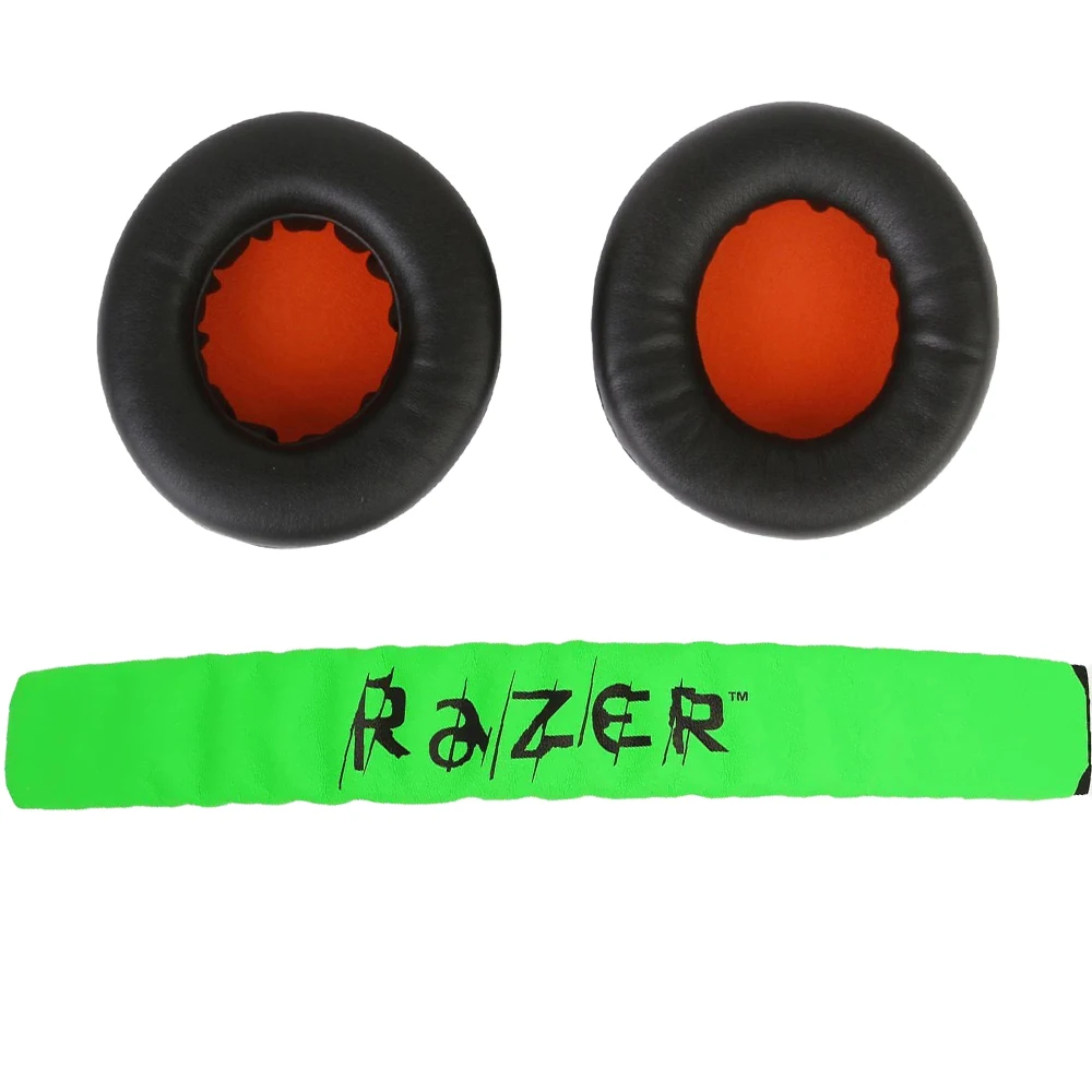 Wymienne nauszniki poduszki nauszniki nauszniki z pałąkiem na głowę do słuchawek gamingowych Razer Kraken Pro 7.1 lub Electra