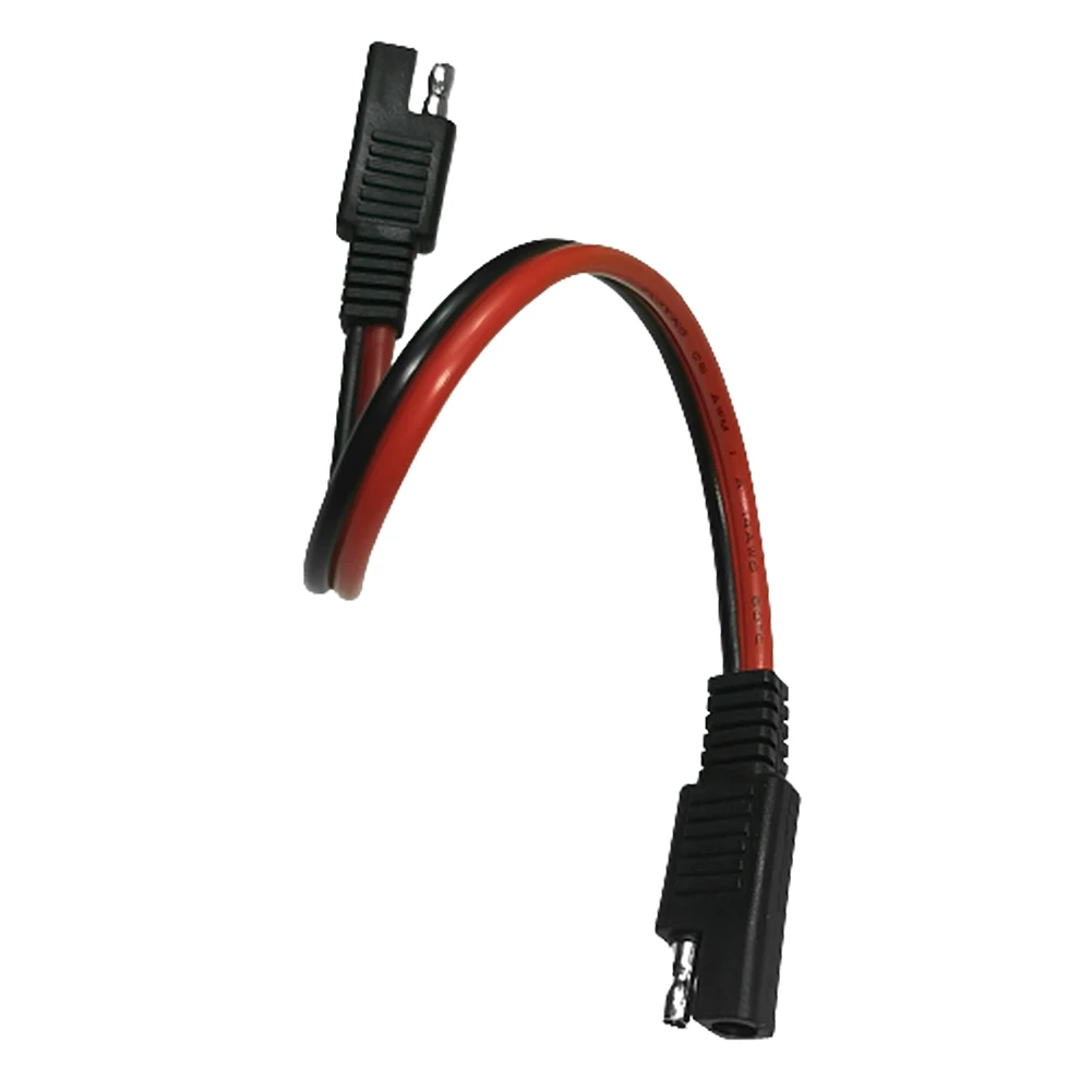 

Кабель-удлинитель SAE 14AWG с 2-контактным быстроразъемным соединителем SAE, 30 см, для быстрого отключения аккумулятора