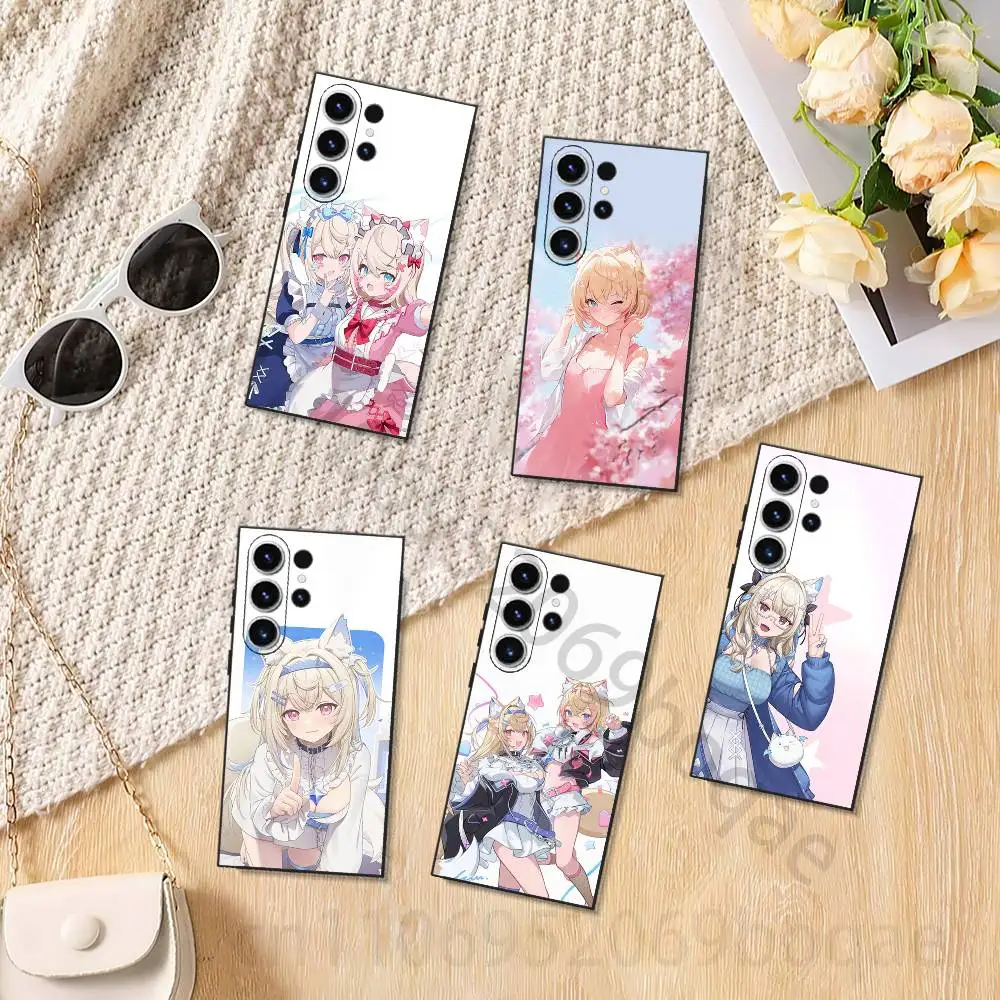 

Cartoon F-FUWAMOCO-O Phone Case for Samsung Galaxy S20,23 Ultra S24,22 Plus S25,26,21FE TPU Cover
