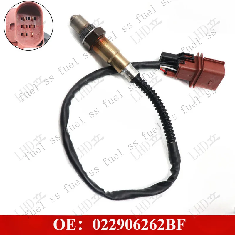S+ O2 Oxygen Sensor 022906262BF For 2002-2011 Volkswagen Passat W8 Audi A6 V8 4.2L