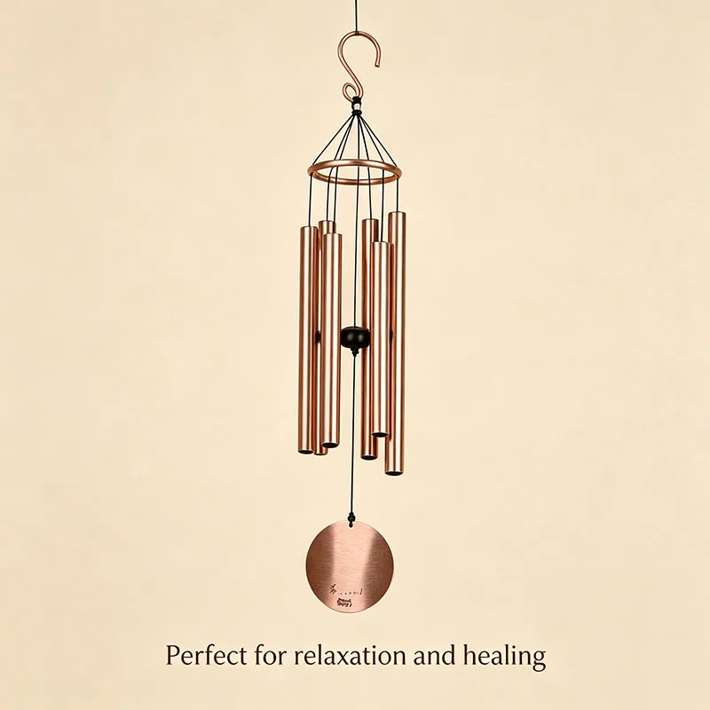 Good Luck Wind Chimes Outdoor Hanging Decor Zen Patio Meditation Bells Wedding Party Memorial Gift