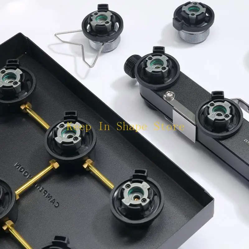 U1JC 6PCS Rubber Gasket Seals Transportable Stove Replacement for Outdoor Gas Stove