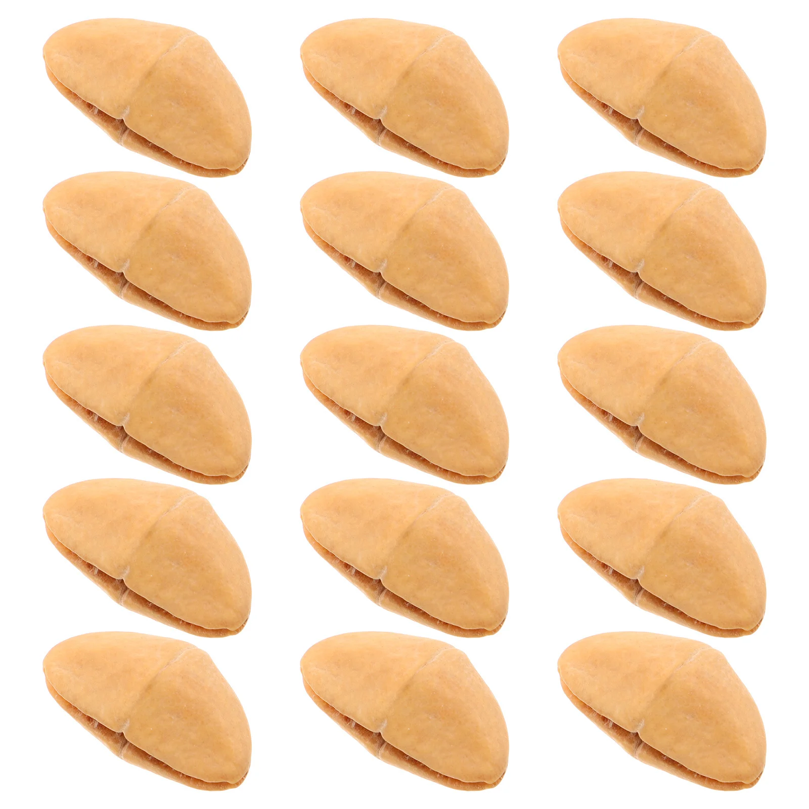 

15Pcs Natural Nutshell Charms Wind Chimes DIY Hanging Pendants Rustic Wind Chimes Repair Replacement Fittings Nutshell Charms