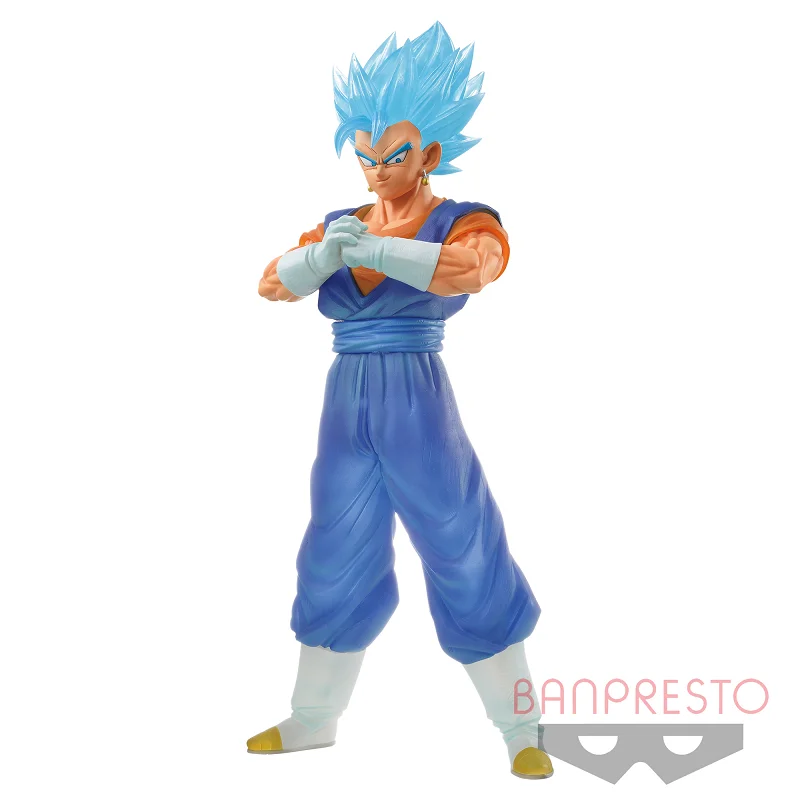 Bandai Original Banpresto Anime Dragon Ball Z CLEARISE Super Saiyan Blue Vegetto PVC Action Figure Collectible Model Toys