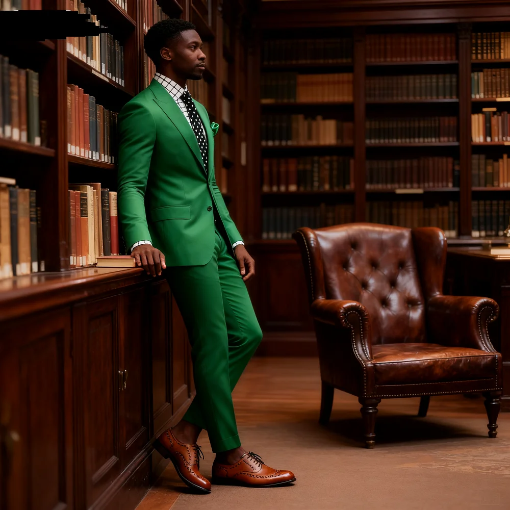 

Roxo Intelligent Casual Lapel Tuxedo for Men Slim Fit Solid Smoking Boys Suit Men's Tuxedo Trajes Para Hombre Herran Anzug