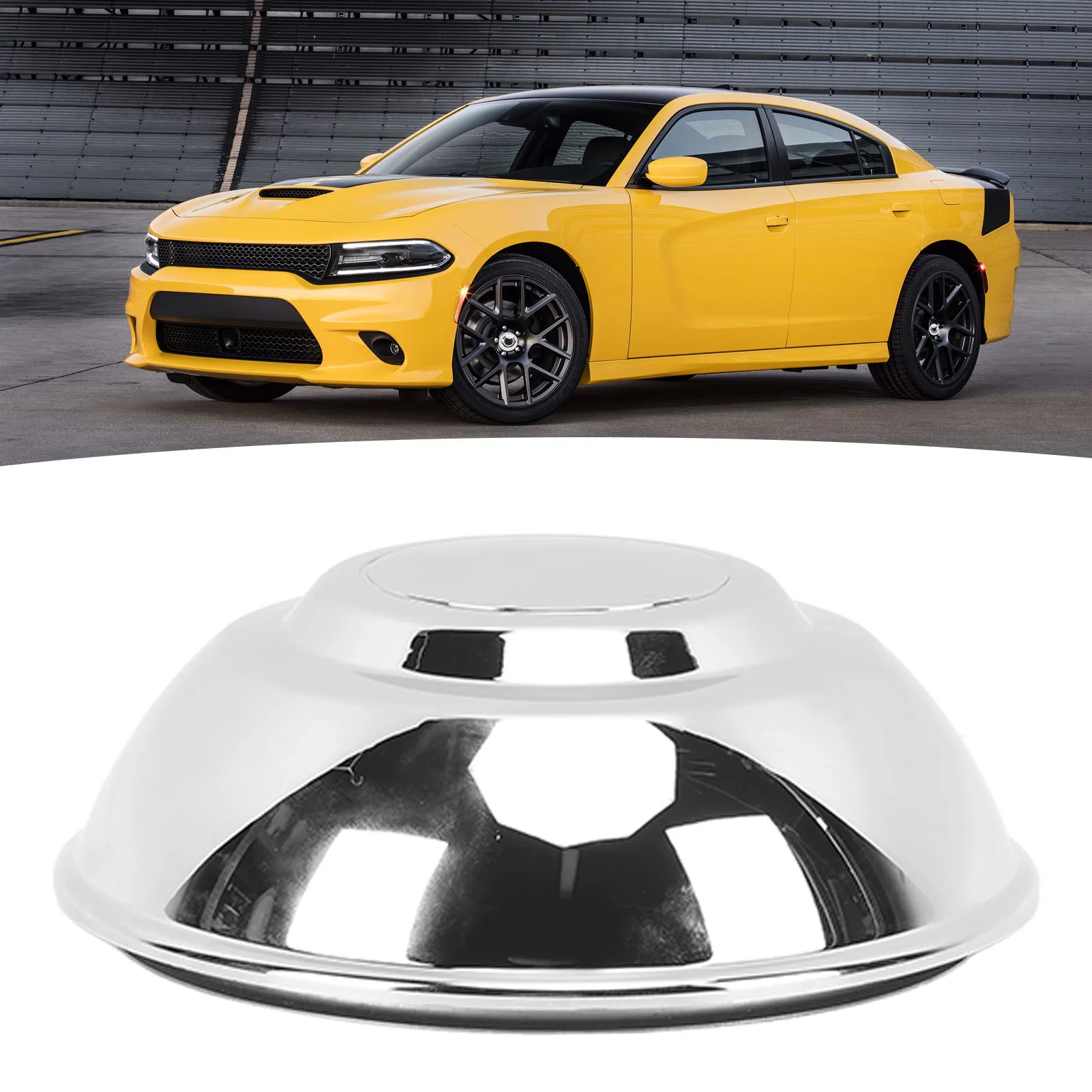 Hub Cap Center Cap 04895432AA Durable Chrome Wheel Center Cap for Dodge 300 2006 2007 2008 2009 2010 2011-2022